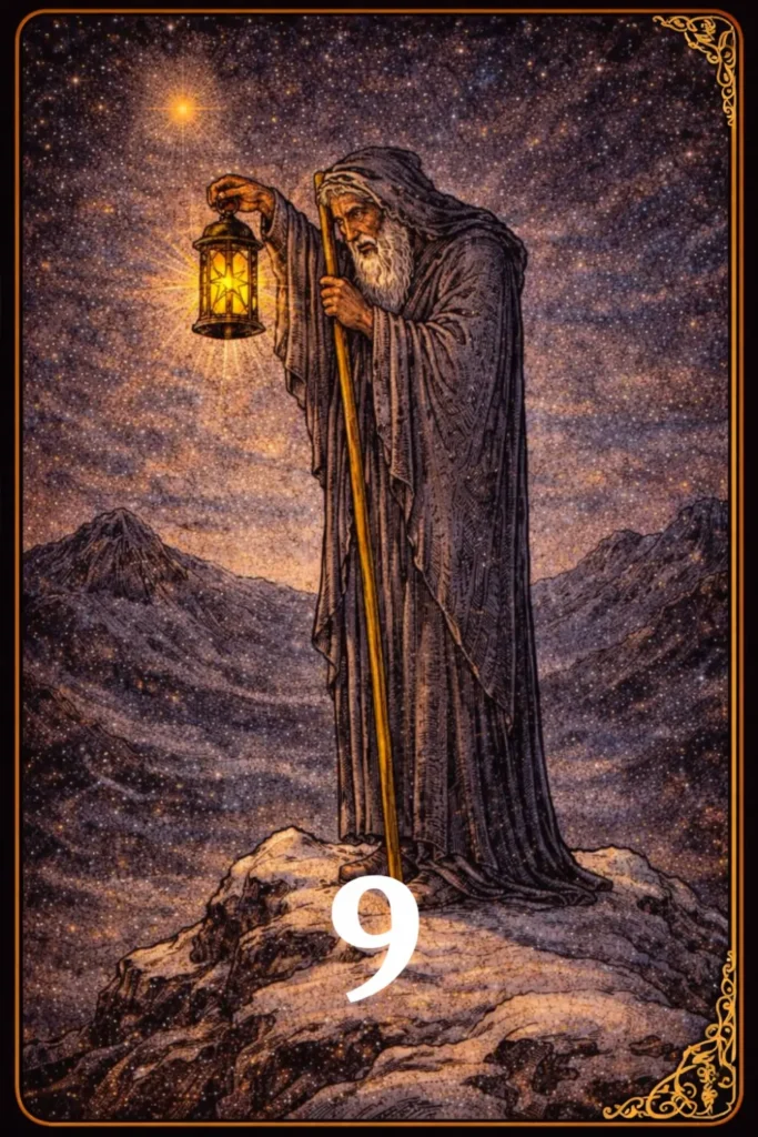 El Ermitaño tarot significado
