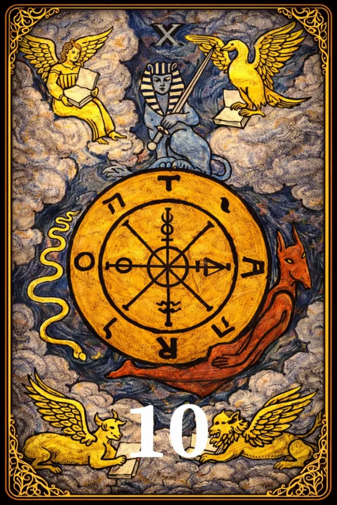 La Rueda de la Fortuna tarot significado