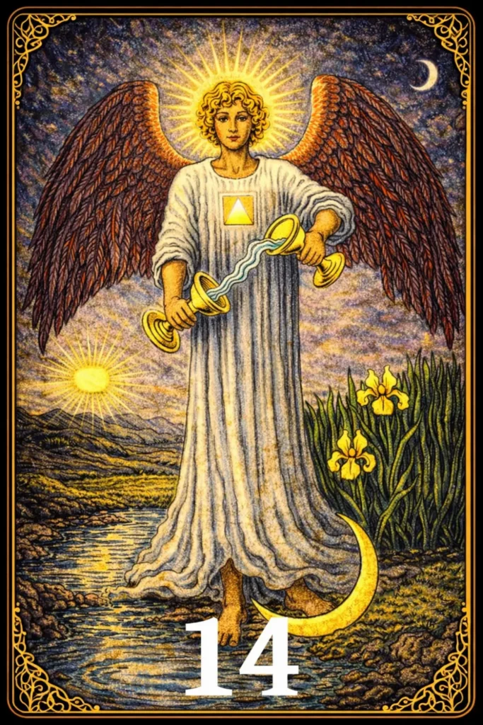 La Templanza tarot significado