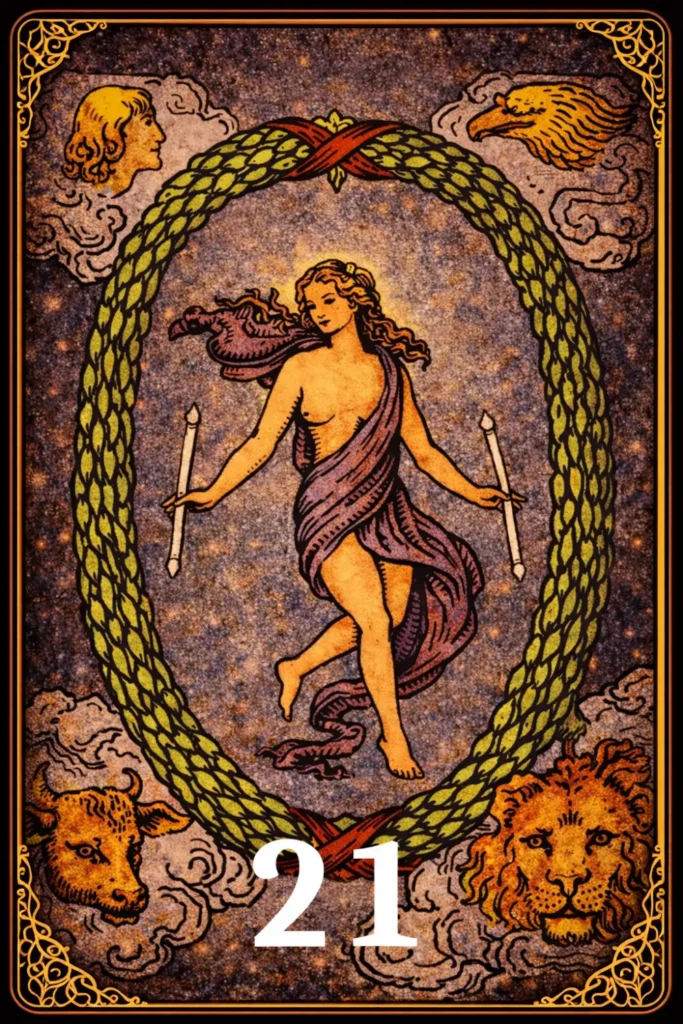 El Mundo tarot significado